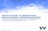 Healthier Albertans, Healthier Communities