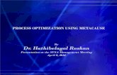 Dr. Roshan Process Optimization
