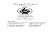 Fisher & Paykel Quick Reference