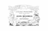 105-Wieniawski L'Ecole Moderne Op.10