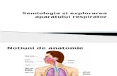 Semiologia Si Explorarea Aparatului Respirator