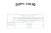 GURPS Traveller - 2300 AD Conversion