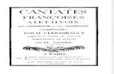 Clerambault - Cantates Francoises
