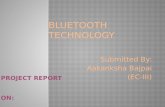 Project Report-bluetooth Technology
