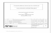 Process Design Criteria for Sulphide Concentrator & Infrastructure (Phaso 0)