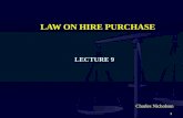 58546875 Lecture 9 Hire Purchase Law