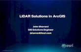 CCGISUG Best Practices for Working With LiDAR Data in ArcGIS