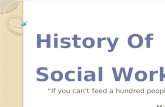 History of Socialwork