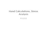 P11213 - Hand Calculations-Stress Analysis