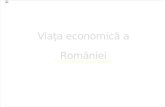 Viata Economica a Romaniei in Perioada Postbelica