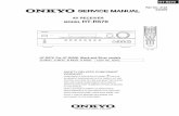 Onkyo HT-R570 Service Manual