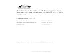 Australian Institute of Aboriginal and Torres Strait Islander Studies Act 1989
