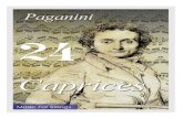 Violino - Estudos - Paganini - 24 Caprices Para Violino