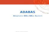 ADABAS and NATURAL Presentation