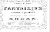 [Free Scores.com] Arban Jean Baptiste Fantaisies Sur Les Operas Verdi Ballo Maschera 62185