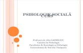 Psihologie Sociala Gavreliuc 5 Atitudinile Sociale2