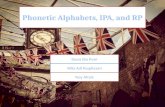 (II) Phonetic Alphabets, IPA &RP