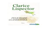 Clarice Lispector - Felicidade Clandestina