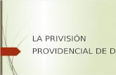 3 Provid. - La Provicion Providencial de Dios. Español