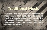 Traditional Music Ppt