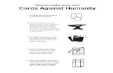 Free Cards Against Humanity Card Set for Printing