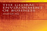 Global Business Environment, Frederick Guy, 2009