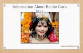 Information About Radhe Guru Maa