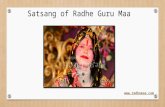 Satsang of Radhe Guru Maa