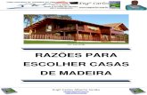 Razões para Escolher Casas de Madeira