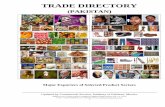 Directory of Major Exporters of Selected Product Sector