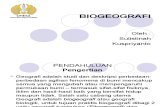 Biogeografi UNESA