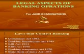 Legal Aspects of Banking Oprations