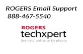 Rogers Email Techsupport888 467 5540
