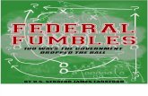 Federal Fumbles 2015