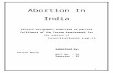 Abortion in India CONTI 2ND