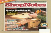 ShopNotes #64 - Router Mortising Jig