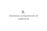 X. Chemical Components of Sediment