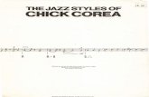 The Jazz Styles of Chick Corea (62 Pages)