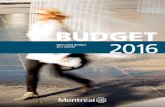 2016 Budget in Brief