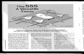 THE 555: A Versatile Timer