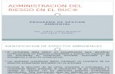 ADMINISTRACION DEL RIESGO EN EL RUC® COMPONENTE AMBIENTAL SEMINARIO CORSALUD.ppsx