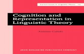 Antoine Culioli Cognition and Representation
