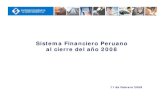 Sistema Financiero - Cierre 2008
