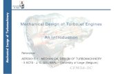 Mechanical Design of Turine Egines