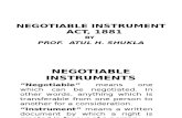 PPT on Negotiable Instruments