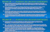 Rule 08 - Action to Avoid Collision
