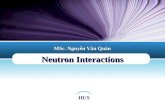 Neutron Interactions