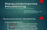 Requirement Modeling - 1