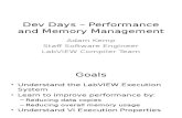 LabVIEW Performance and Memory Management