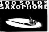 100 Solos Para Saxophone